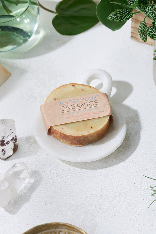Healing Face Cleansing Bar - Turmeric & Frankincense
