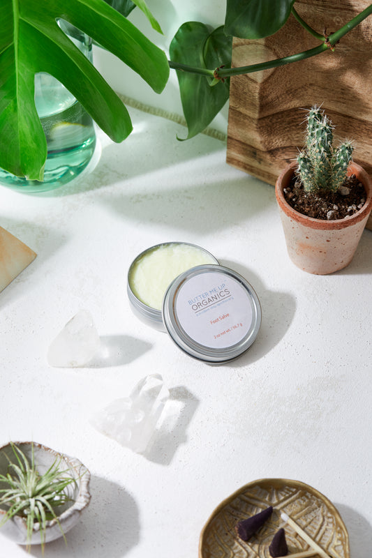 Organic Foot Salve - Cracked Heel Repair